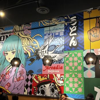Marugame Udon - Look at this! wow! The wall art. Aesthetically pleasing - Japanese Near Me - Arcadia, California Marugame Udon - Look at this! wow! The wall art. Aesthetically pleasing - Japanese Near Me - Arcadia, California