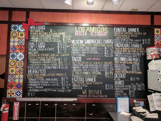 Menu photo 3 Los Amigos Restaurant Evans Mills, NY