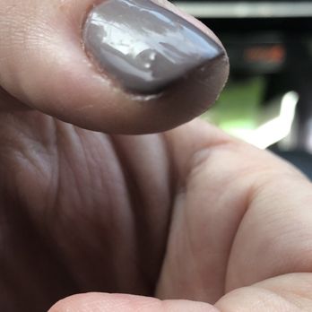 Nails 4 You - Lumps and bumps and paint on my finger - Nail Salons Near Me - Canoga Park, California
