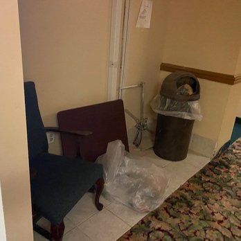 Pocono Resort Conference Center - More garbage in hallway. - Resorts Near Me - Lake Harmony, Pennsylvania
