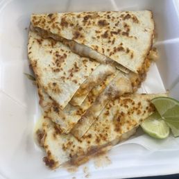 Quesadillas w/rice, cheese, and refried beans Quesadillas w/rice, cheese, and refried beans