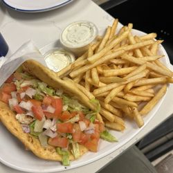 Greek Islands Cuisine - Chicken Gyro