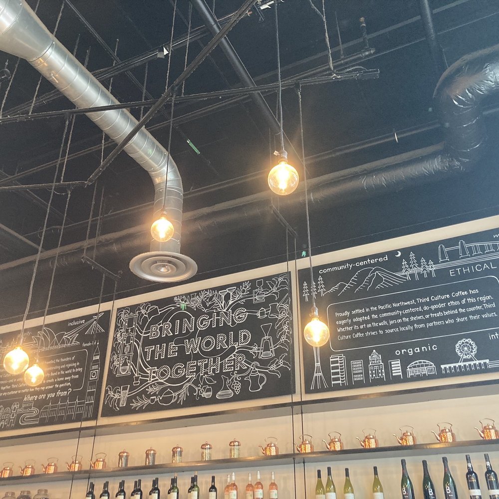 Third Culture Coffee - Interior boards - Coffee & Tea Near Me - Bellevue, Washington Third Culture Coffee - Interior boards - Coffee & Tea Near Me - Bellevue, Washington