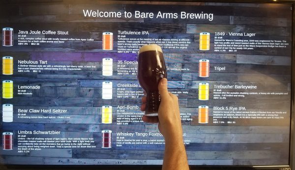 Menu photo 1 Bare Arms Brewing Waco, TX