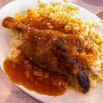 Mr Souvlaki - Lamb Shank w/ Rice - Greek Near Me - Tarpon Springs, Florida