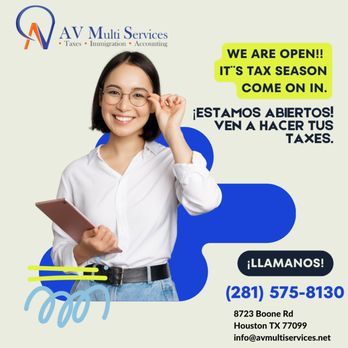 AV Multi Services - Tax Services Near Me - Houston, Texas AV Multi Services - Tax Services Near Me - Houston, Texas