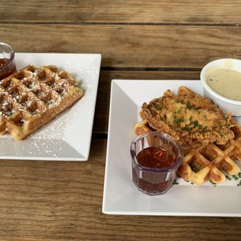 The Waffle Window - Plain Pearl Sugar Waffle Fried Chicken and Waffle - Breakfast & Brunch Near Me - Portland, Oregon The Waffle Window - Plain Pearl Sugar Waffle Fried Chicken and Waffle - Breakfast & Brunch Near Me - Portland, Oregon