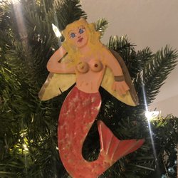 Roco Traders - Mermaid Christmas ornament