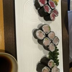 Eastern Sushi - Tuna roll Yellowtail scallion roll