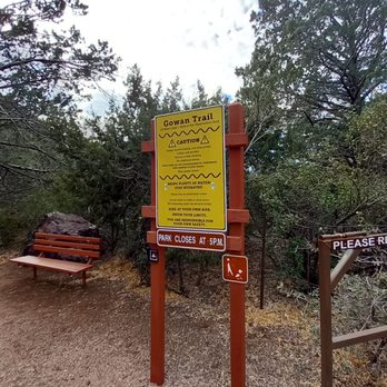 Tonto Natural Bridge State Park - Trail sine warning - Hiking Near Me - Pine, Arizona Tonto Natural Bridge State Park - Trail sine warning - Hiking Near Me - Pine, Arizona
