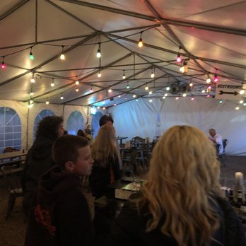 Chris Madrid's - Inside the temporary tent. - Burgers Near Me - San Antonio, Texas Chris Madrid's - Inside the temporary tent. - Burgers Near Me - San Antonio, Texas