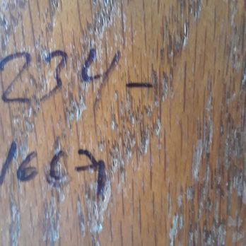 Prima Clean - Wood with sharpie before - Home Organization Near Me Prima Clean - Wood with sharpie before - Home Organization Near Me