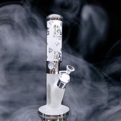 Inhale Exhale Smoke Shop - Diamond glass