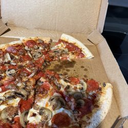 Pizza Hut - Pizza, that is supposed to have extra cheese very disappointed!!