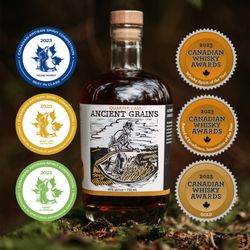 Devine Distillery - Ancient Grains might be the most unusual whisky you'll ever lay your lips to. Awarded Best in Class at the Canadian Artisan Spirits Comp.