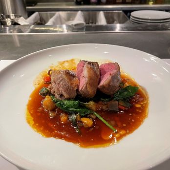 Monarque - Lamb Sirloin, Ratatouille. - Brasseries Near Me - Montreal, Quebec