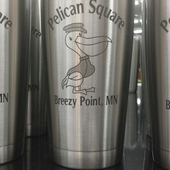 Pelican Square - In case you forget where you bought your travel coffee mug. - Beer, Wine & Spirits Near Me - Pequot Lakes, Minnesota Pelican Square - In case you forget where you bought your travel coffee mug. - Beer, Wine & Spirits Near Me - Pequot Lakes, Minnesota