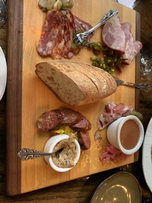 Barred Owl Butcher & Table by null