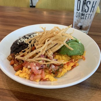 Dish Society - Southwestern Southwest Scramble - New American Near Me - Katy, Texas Dish Society - Southwestern Southwest Scramble - New American Near Me - Katy, Texas