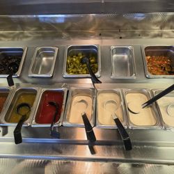 Taco Time - Salsa bar