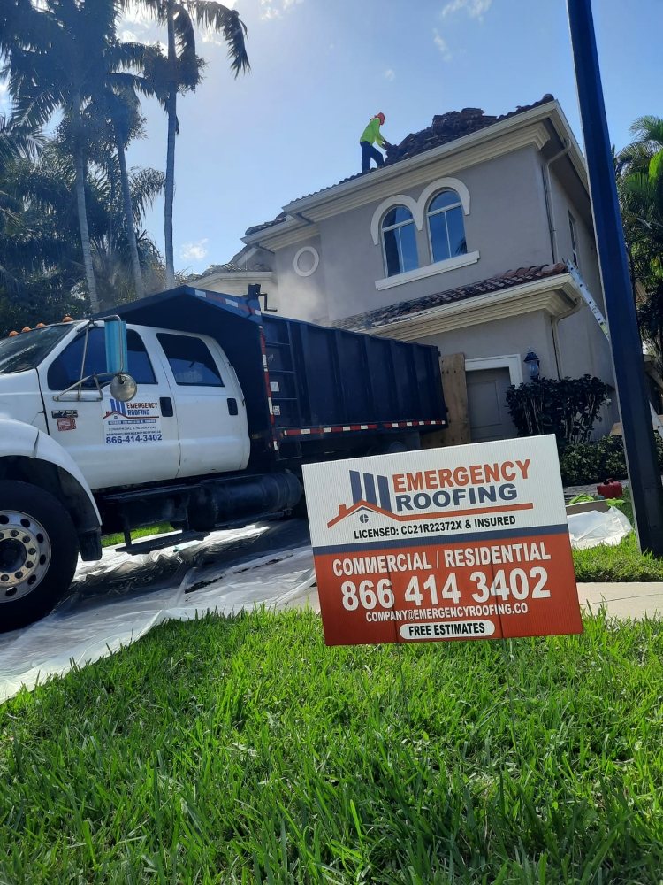 Slide of Emergency Roofing