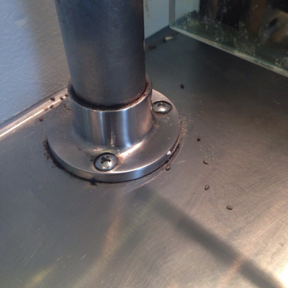 Jamba - The cockroach poop in front of the blenders. - Juice Bars & Smoothies Near Me - Sacramento, California