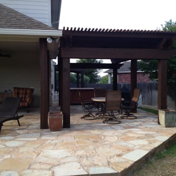 Morningstar Landscaping - After patio and pergolas added - Landscaping Near Me Morningstar Landscaping - After patio and pergolas added - Landscaping Near Me
