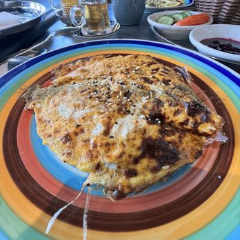 Lajevard Diner Cafe - Eggplant and tomato cheese omelette - Breakfast & Brunch Near Me - San Jose, California Lajevard Diner Cafe - Eggplant and tomato cheese omelette - Breakfast & Brunch Near Me - San Jose, California