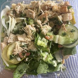 Chicken Caesar Salad with a remix