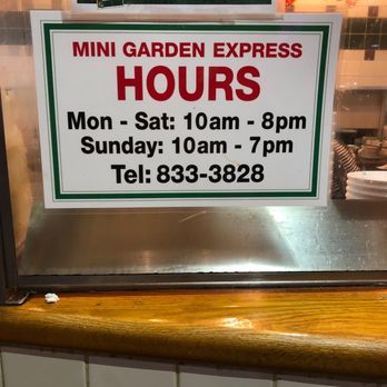 Mini Garden Express - Chinese Near Me - Honolulu, Hawaii Mini Garden Express - Chinese Near Me - Honolulu, Hawaii