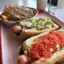 Grand Rapids Dog, Elote Dog, Detroit-style fries