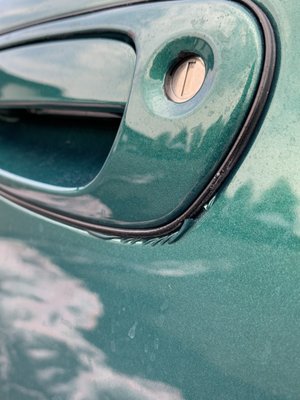 Photo of Falcon Collision Repair - Concord, CA, US. Peeling paint