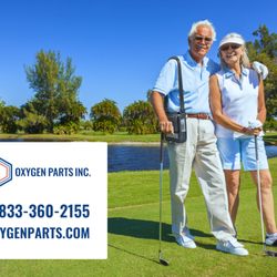 Oxygen Parts - Being on oxygen doesn't have to mean an end to your retirement plans. Travel, play golf, go fishing, and more with OxyGo FIT.