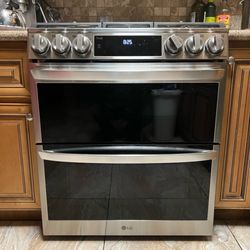 City Fix Appliance Repair - LG range repair -- restored to safe and reliable cooking performance.