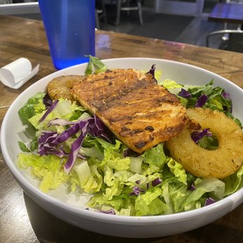 Flight Burger - Hawaiian Salmon Salad - Burgers Near Me - Carmel, Indiana