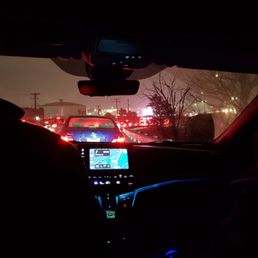 Sat on 294 for almost an hour waiting to get into the parking lot