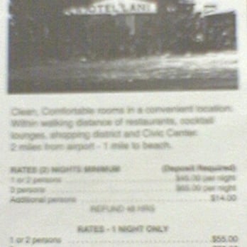 Motel Lani - Motel Lani Flyer - Hotels Near Me - Lihue, Hawaii Motel Lani - Motel Lani Flyer - Hotels Near Me - Lihue, Hawaii