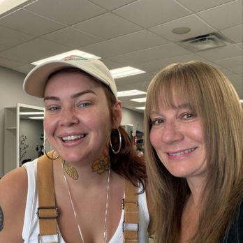 Strandz Hair Studio - Happy customer! Me and my favorite hair stylist Prisila! - Hair Salons Near Me - Littleton, Colorado Strandz Hair Studio - Happy customer! Me and my favorite hair stylist Prisila! - Hair Salons Near Me - Littleton, Colorado