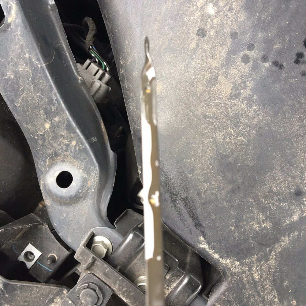 Jiffy Lube - Past the "full" hole. Yes, that's after wiping it. - Oil Change Stations Near Me - Golden, Colorado Jiffy Lube - Past the "full" hole. Yes, that's after wiping it. - Oil Change Stations Near Me - Golden, Colorado