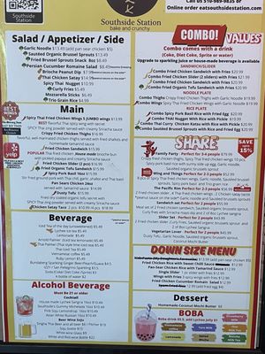 Menu photo 2 Southside Station Berkeley, CA Menu photo 2 Southside Station Berkeley, CA