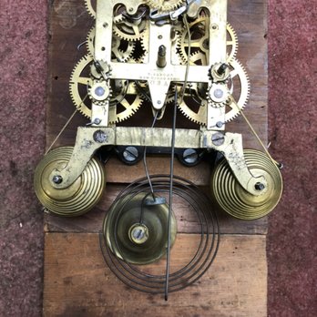 RC Clock Repair - The movement AKA the "guts" of a clock. It looks confusing but allow me to make sense of it for you - Clock Repair Near Me - Hamden, Connecticut RC Clock Repair - The movement AKA the "guts" of a clock. It looks confusing but allow me to make sense of it for you - Clock Repair Near Me - Hamden, Connecticut