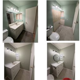 Guest bathroom, vanity Guest bathroom, vanity