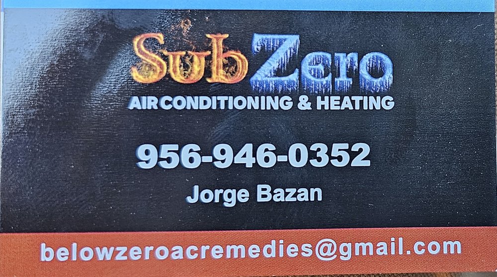 SUBZERO AIR CONDITIONING & HEATING Updated April 2024 1514 Ennis