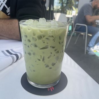 Outpost Kitchen - Matcha latte with oat milk - Breakfast & Brunch Near Me - Costa Mesa, California Outpost Kitchen - Matcha latte with oat milk - Breakfast & Brunch Near Me - Costa Mesa, California
