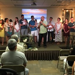 New Hope Central Oahu - Blessing and dedicating our precious babies to God.