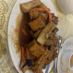Eggplant tofu Eggplant tofu