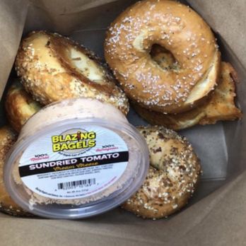 Blazing Bagels - Assorted bagels base from recommendation - Bagels Near Me - Bellevue, Washington