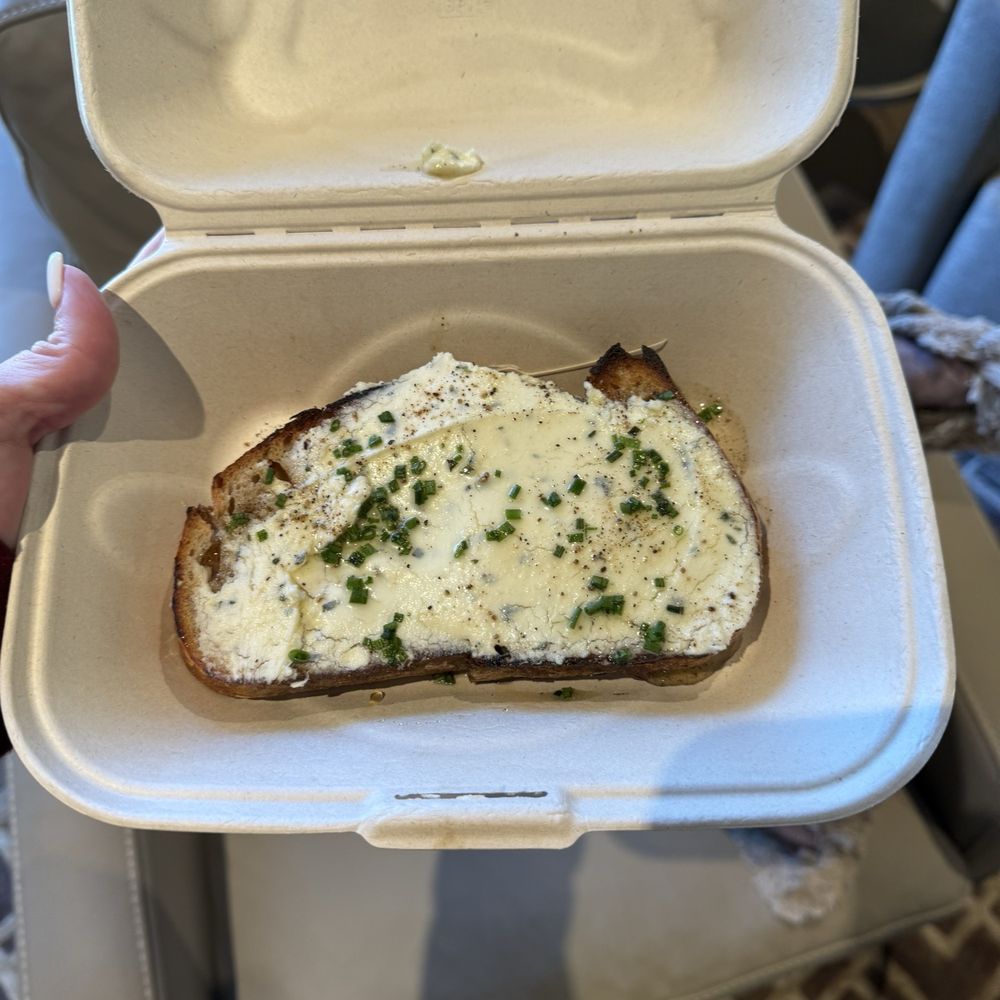 Whipped feta sourdough...delicious!