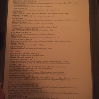 Stubrik's Steakhouse - Dinner menu - Steakhouses Near Me - Fullerton, California