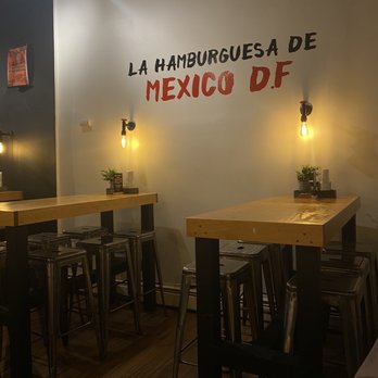 Hamburguesa - Decor is cute - Burgers Near Me - Montclair, New Jersey Hamburguesa - Decor is cute - Burgers Near Me - Montclair, New Jersey